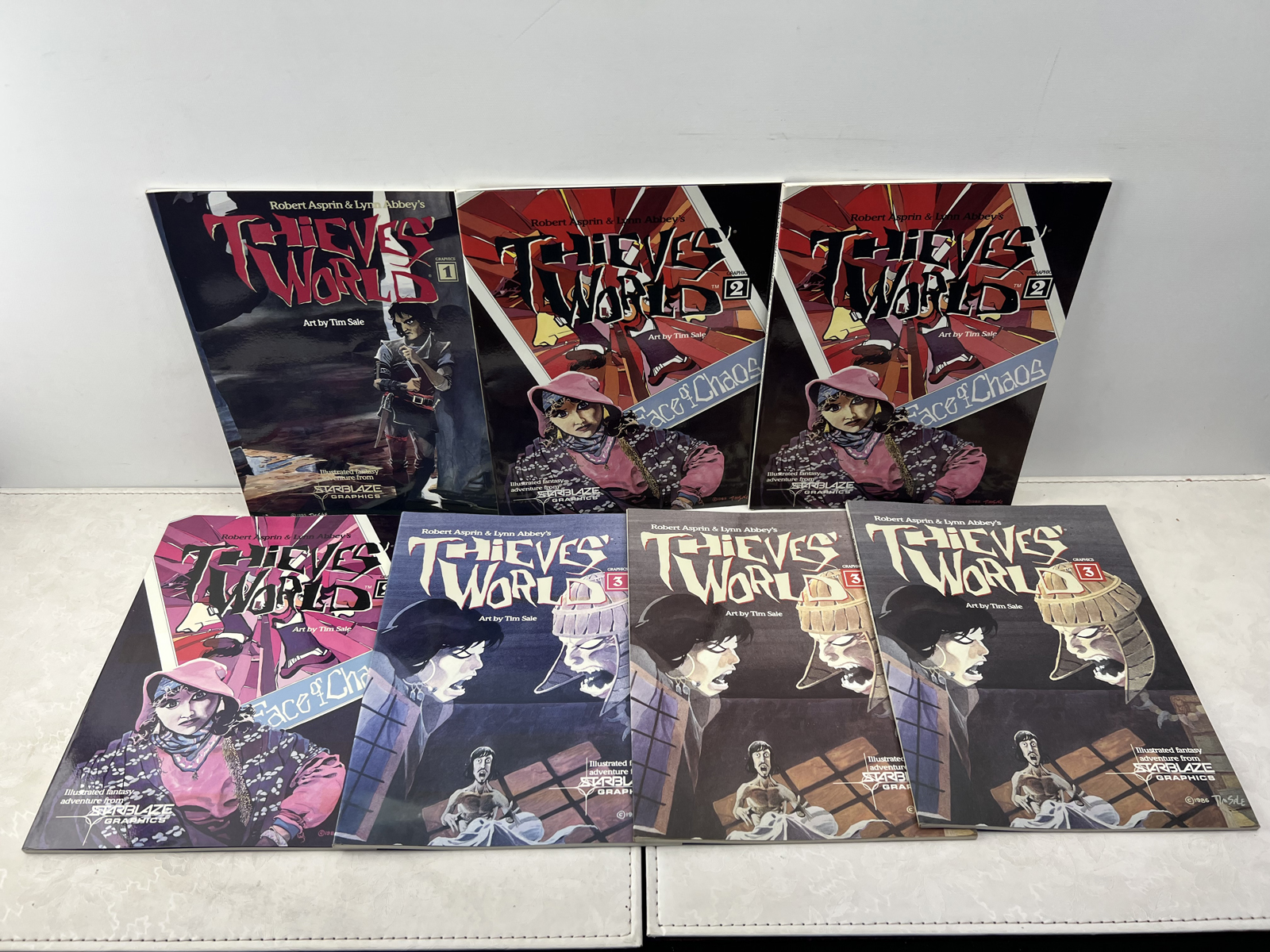 Starblaze Graphics Thieves World Graphic Novels Lot of 7