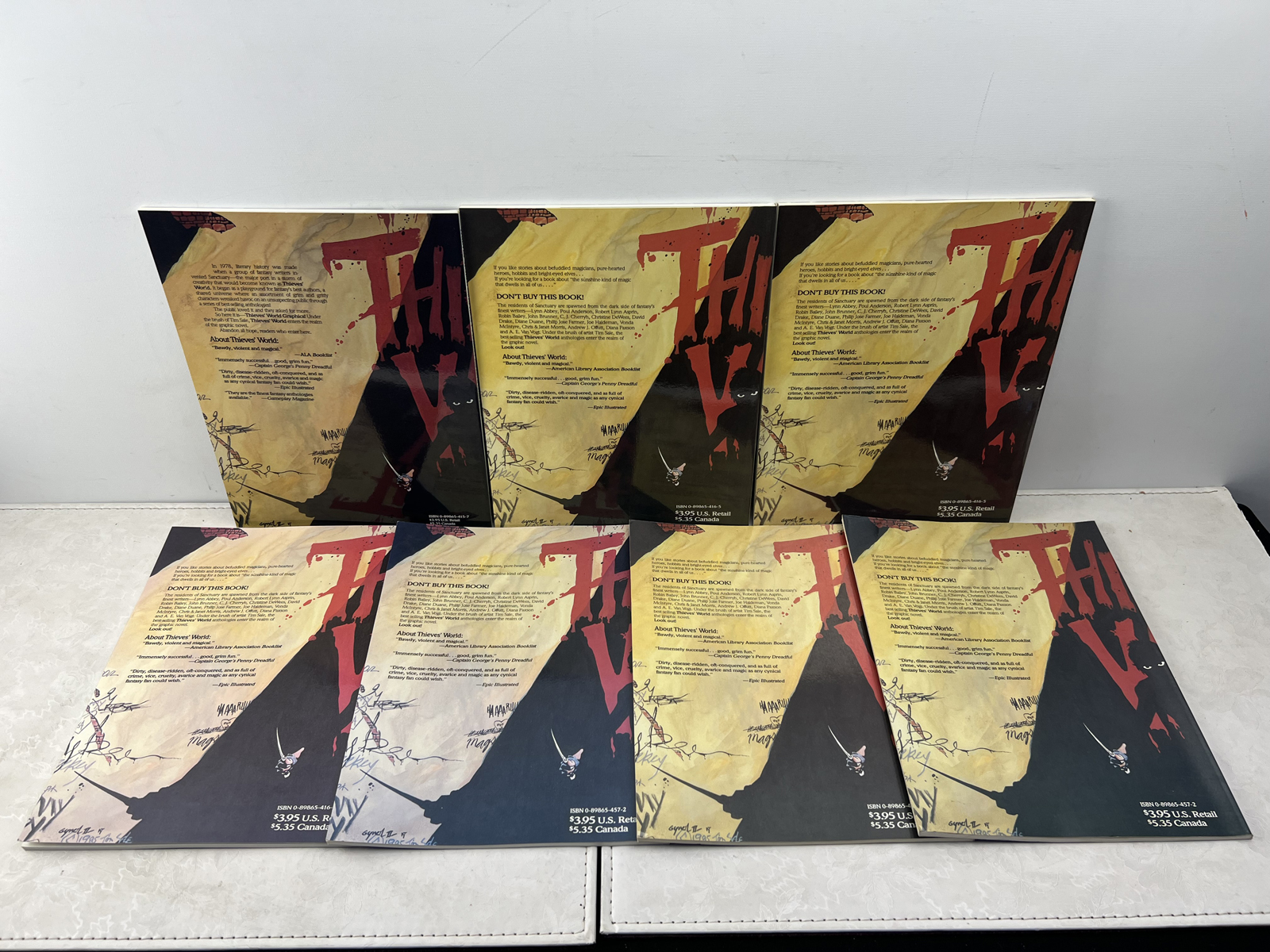 Starblaze Graphics Thieves World Graphic Novels Lot of 7