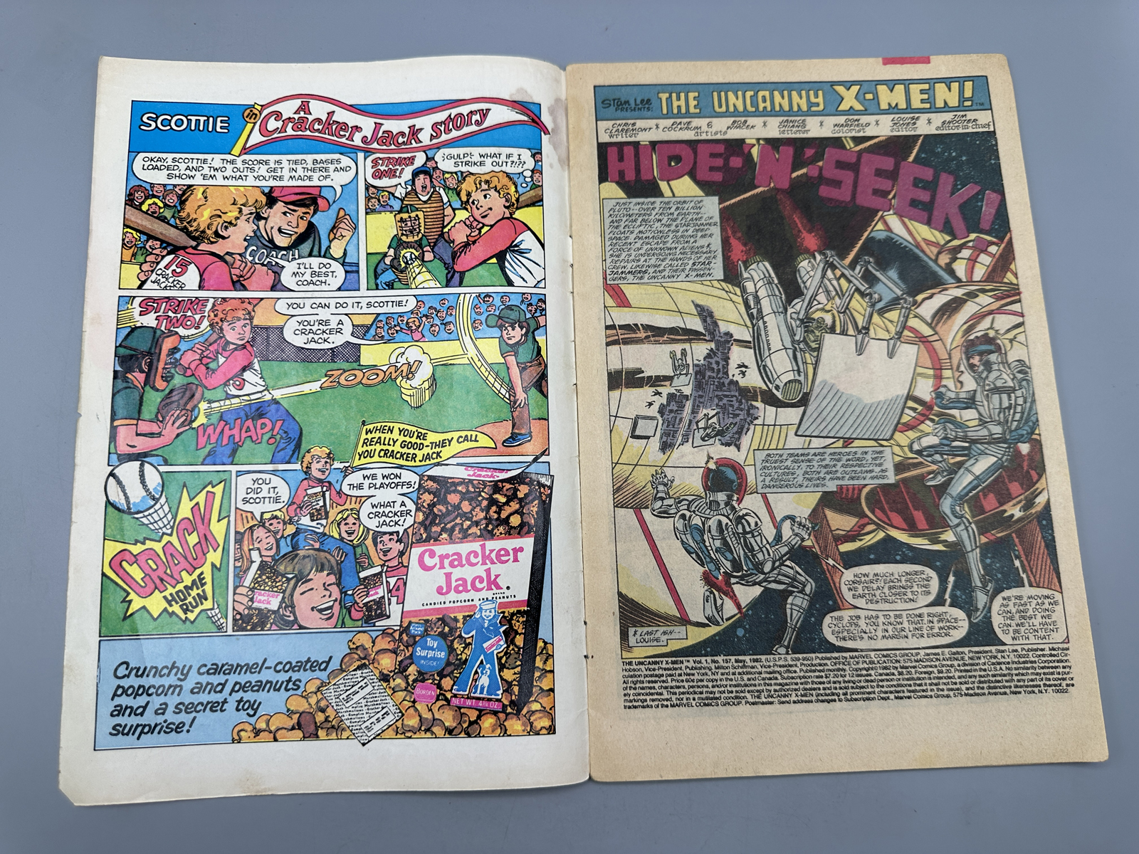 Marvel The Uncanny X-Men Comic Books #144 and 157