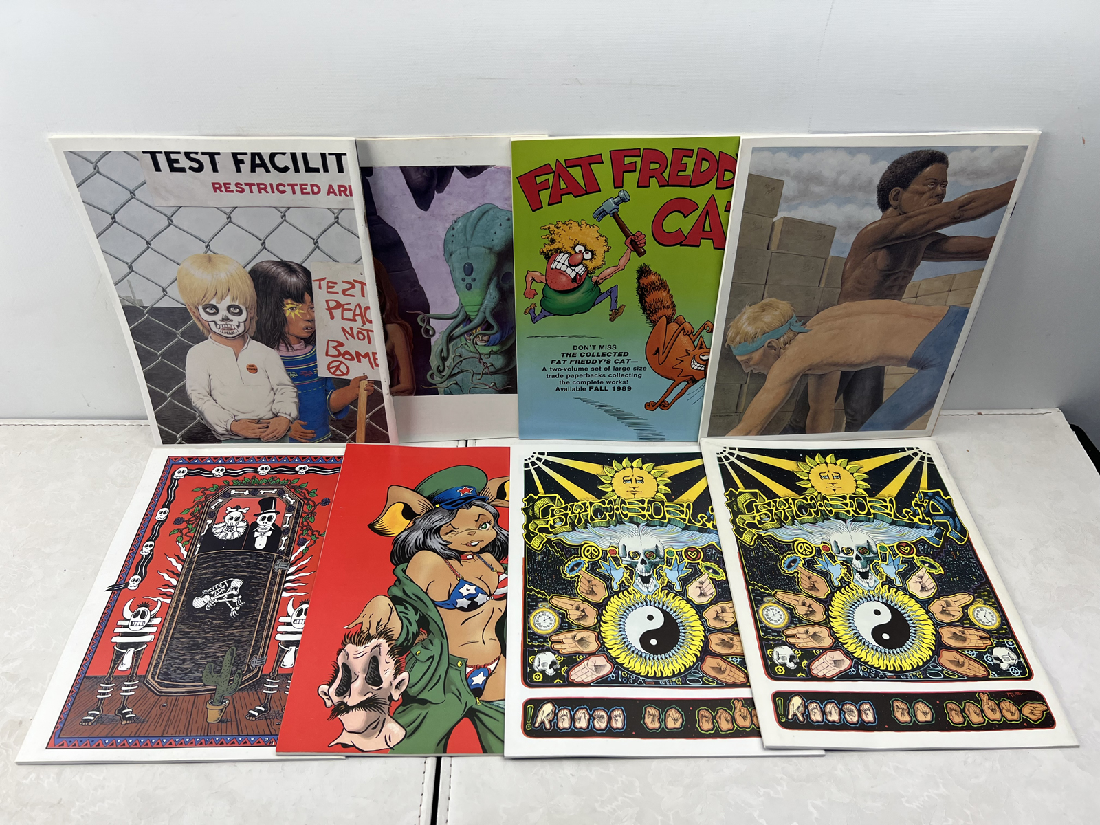 Rip Off Comix Underground Anthology Comic Books Lot of 8