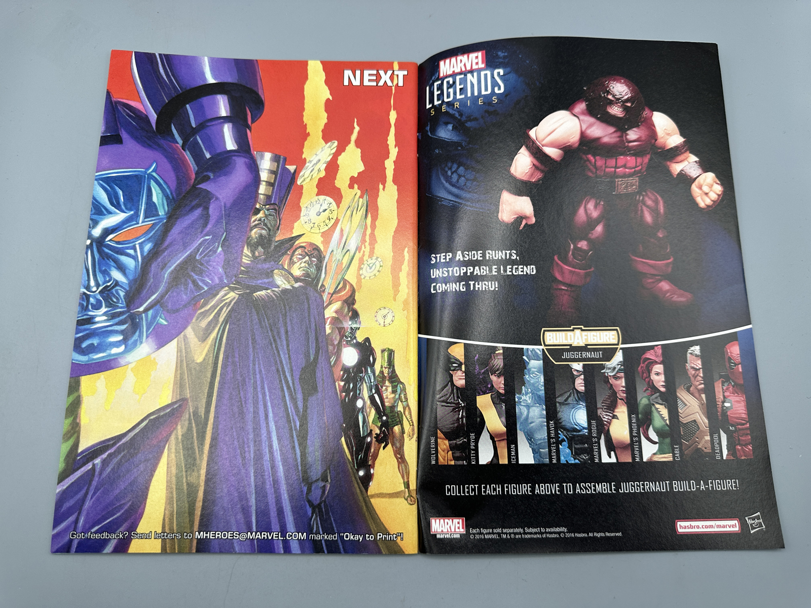 Marvel Avengers #1 and 4 (2016-17) - Alex Ross cover art
