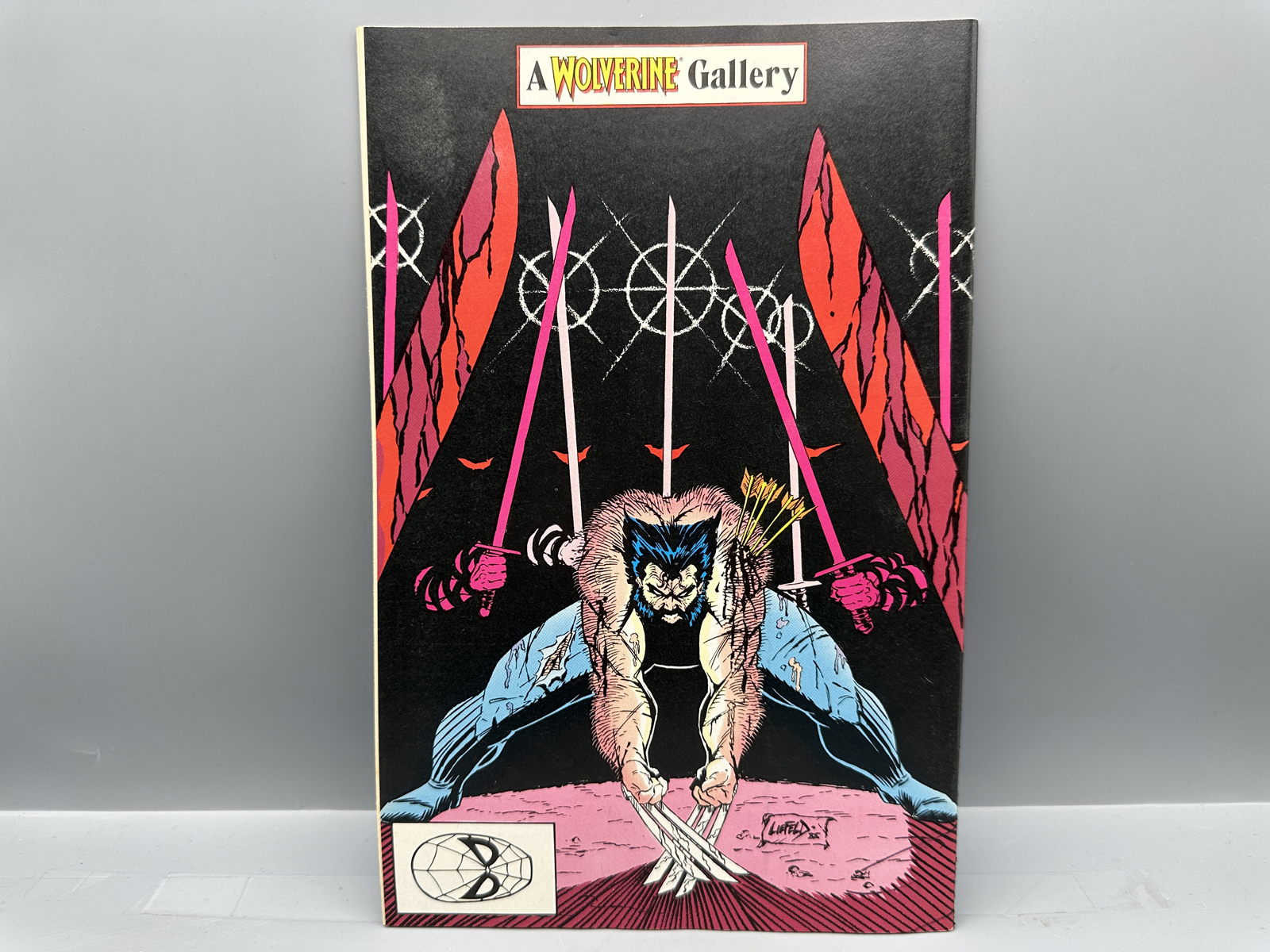 Marvel Wolverine #8 June 1989 - Classic Patch/Grey Hulk Cover