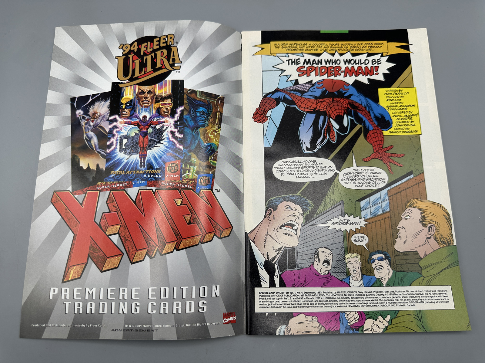 Marvel Spider-Man Unlimited Comic Books #2, 4, 5, and 7