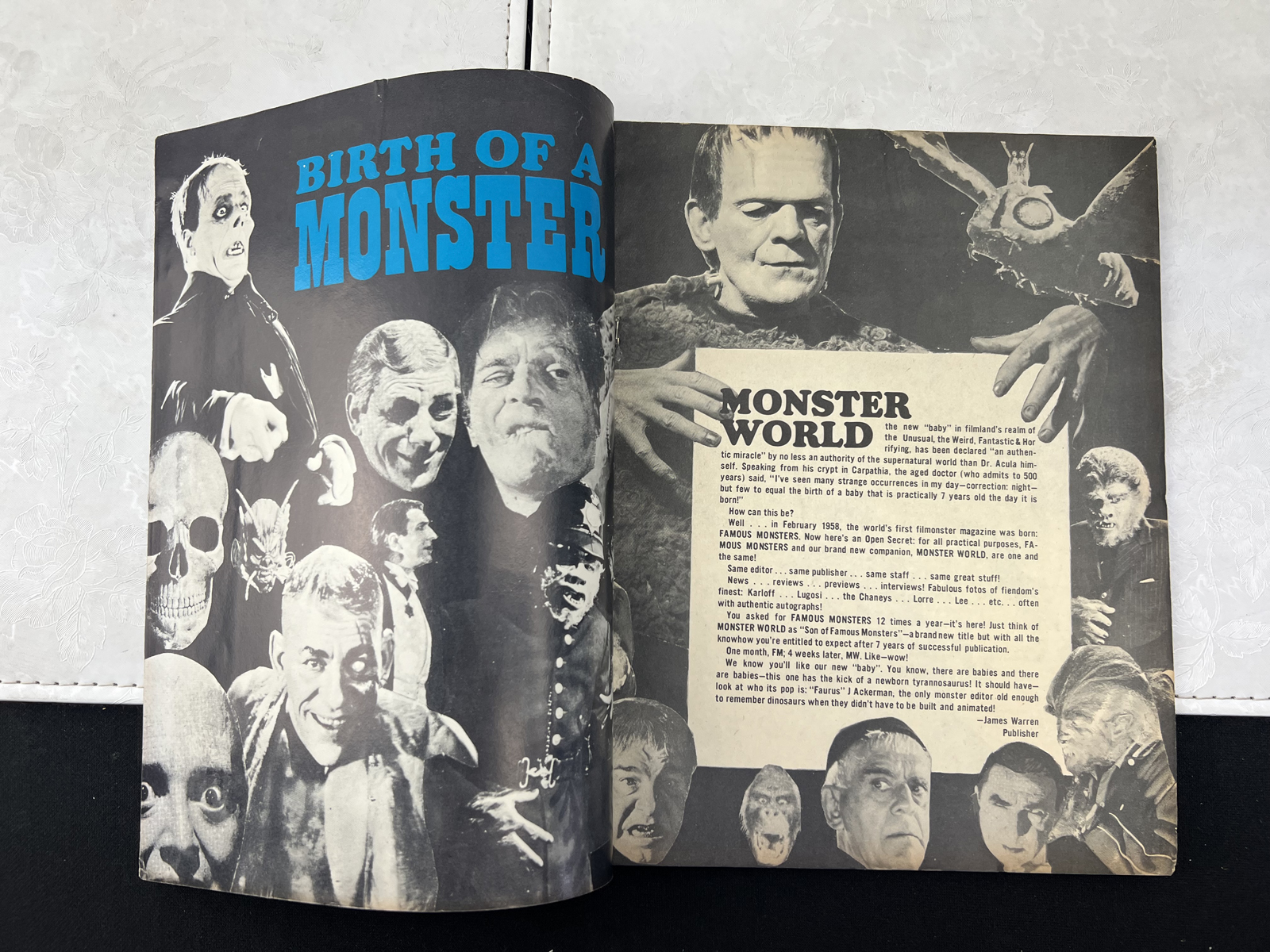 Monster World Magazine #1 November 1964