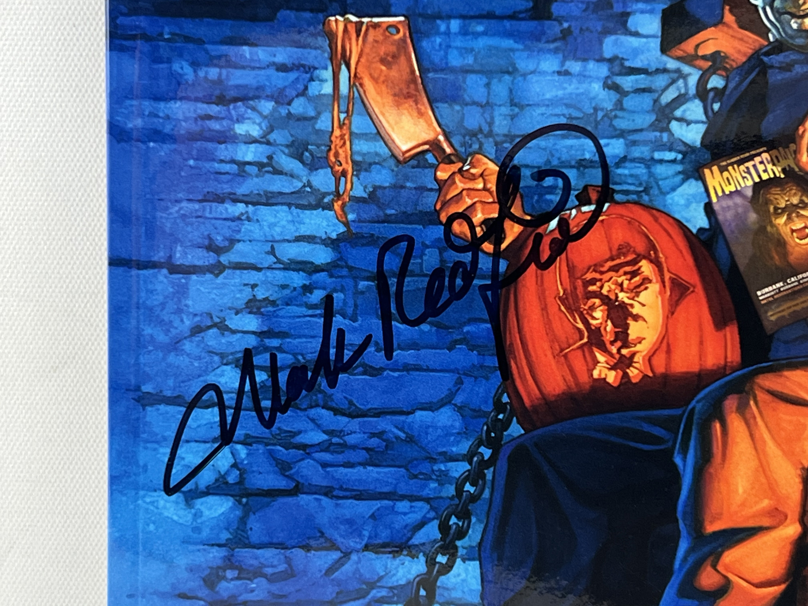 Monsterpalooza Magazine #1 Autumn 2011 Signed by Mark Redfield