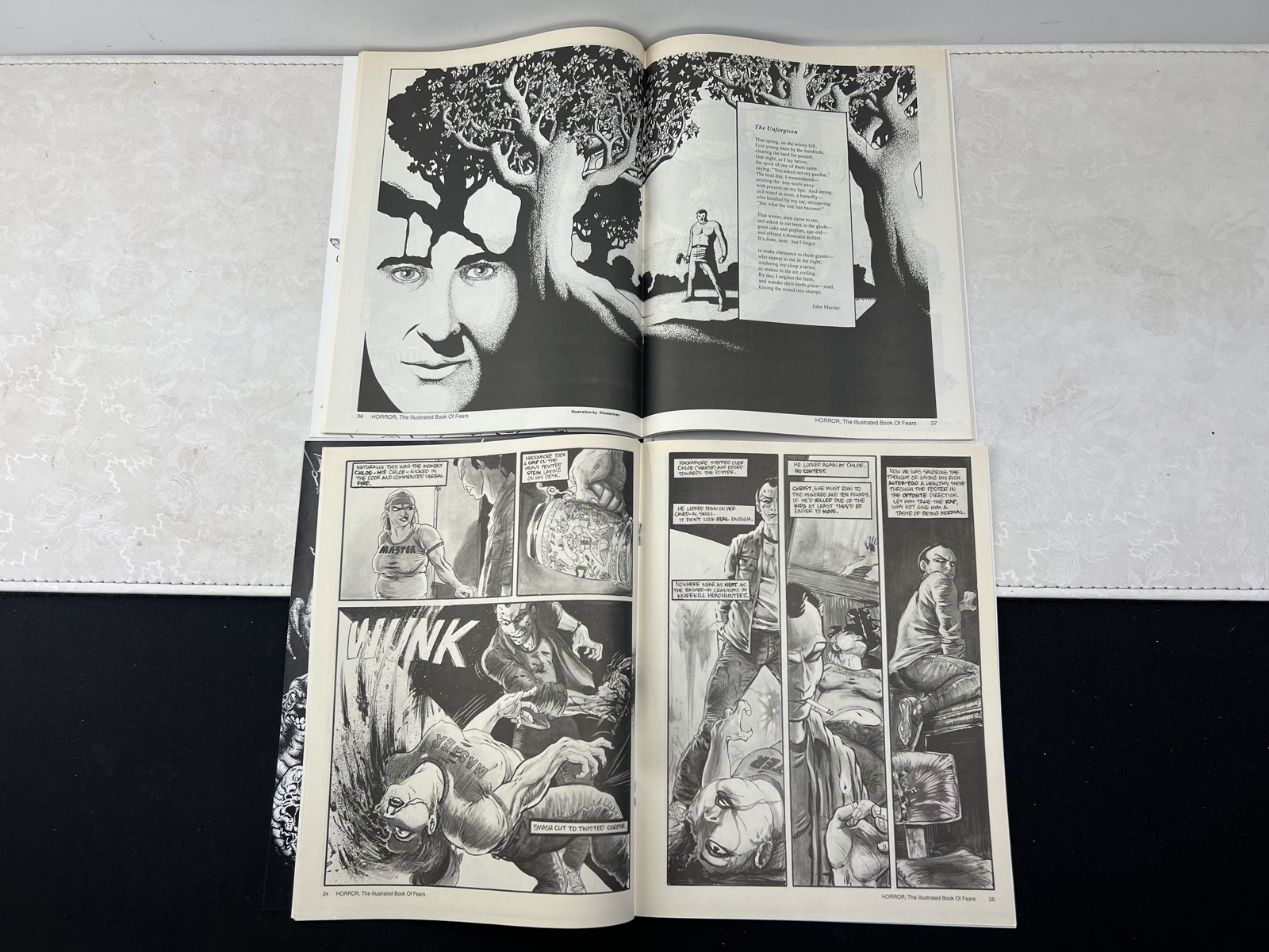 1989-90 Northstar Pub. Horror: The Illustrated Book of Fears #1, 2