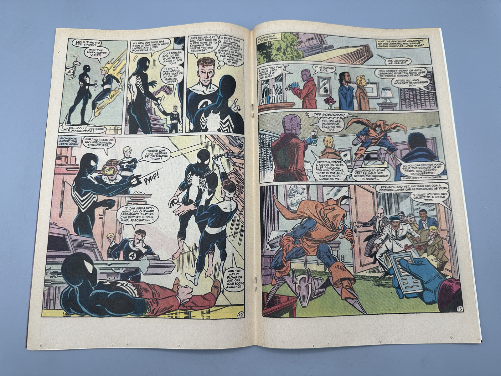 Marvel The Amazing Spider-Man #258 November 1984 Direct Edition - Black costume revealed to be alien symbiote
