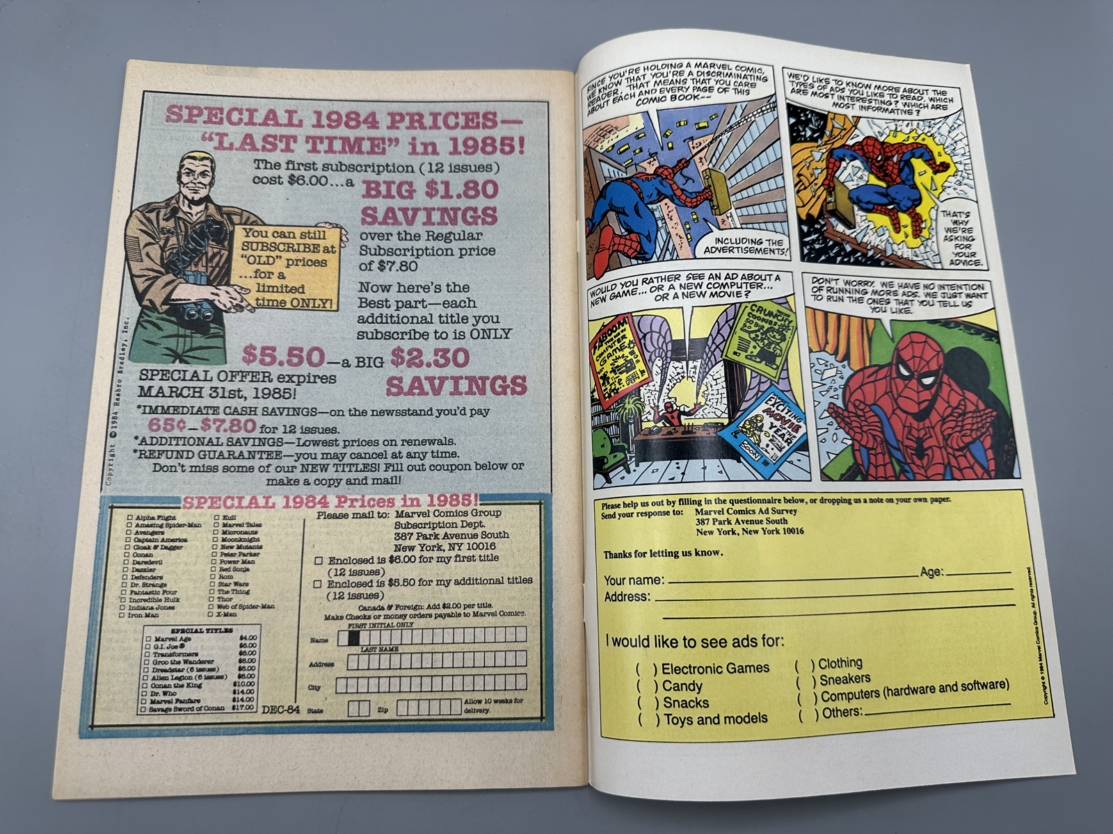 Marvel The Amazing Spider-Man #263 April 1985 - 1st app of Normie Osborn