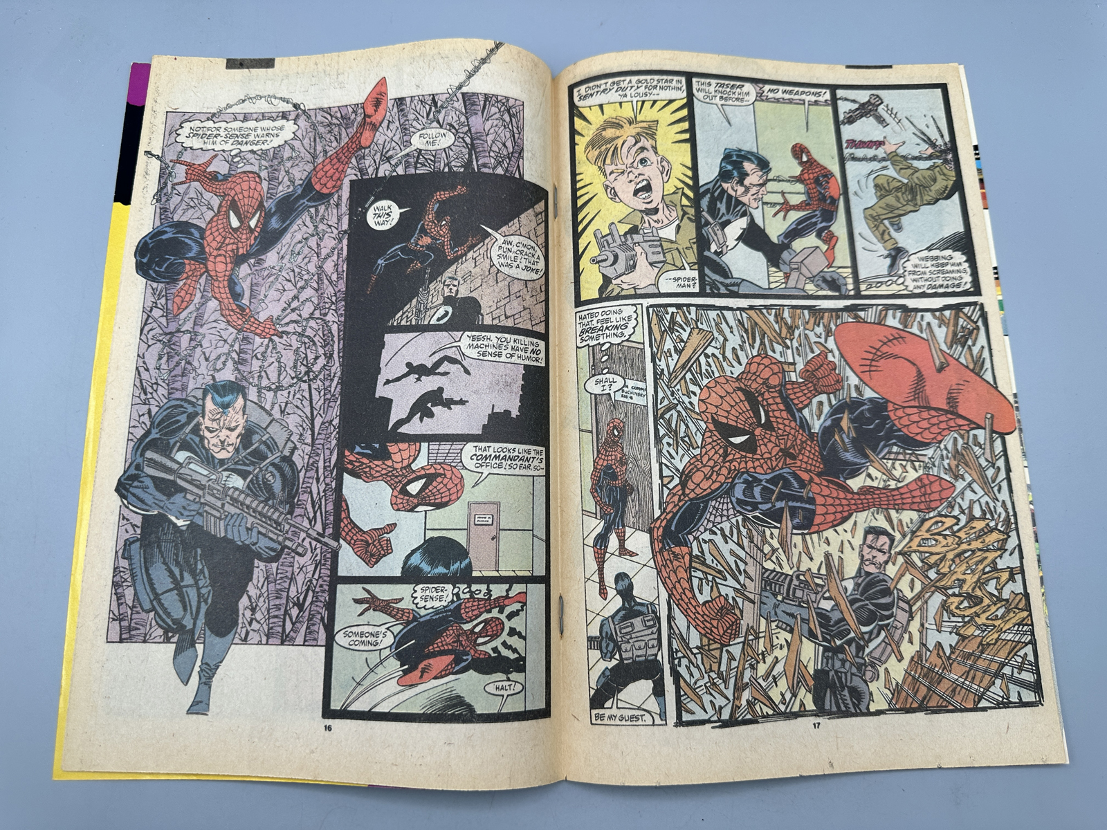 Marvel The Amazing Spider-Man #331 April 1990 Featuring The Punisher