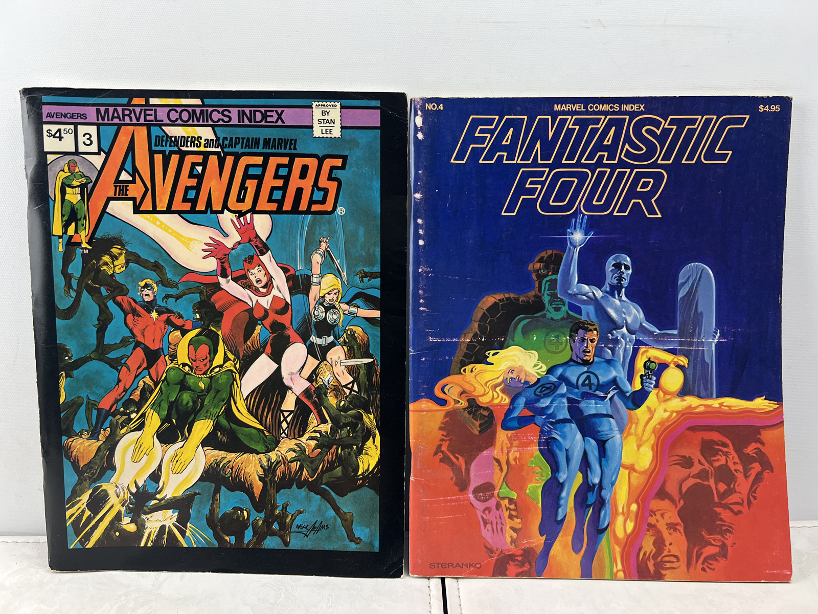 Marvel Comics Index #3 and 4 (1976-1977)