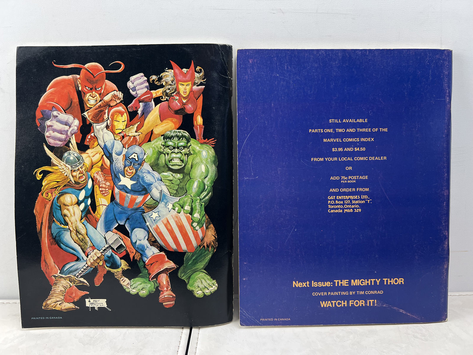Marvel Comics Index #3 and 4 (1976-1977)
