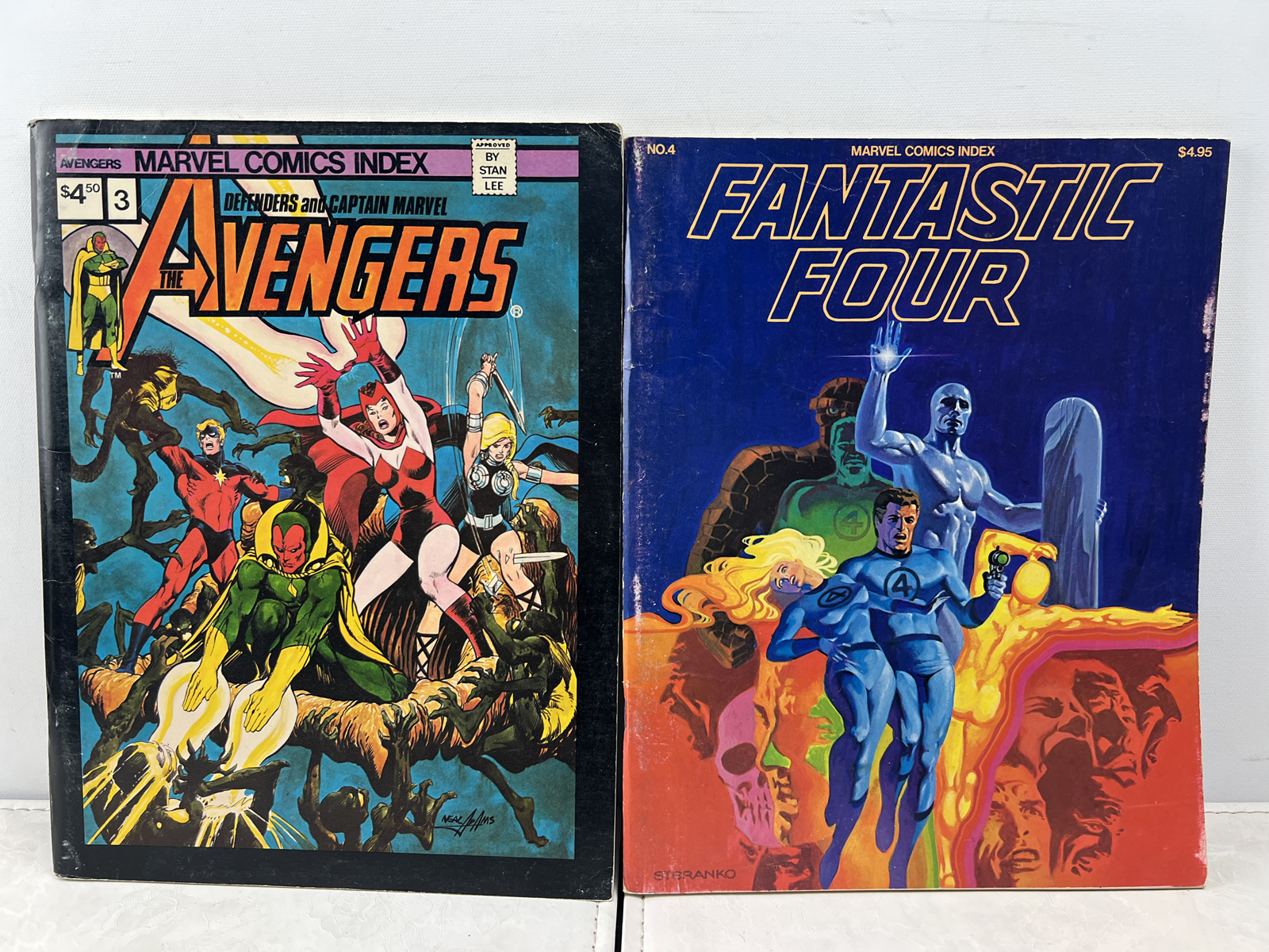 Marvel Comics Index #3 and 4 (1976-1977)