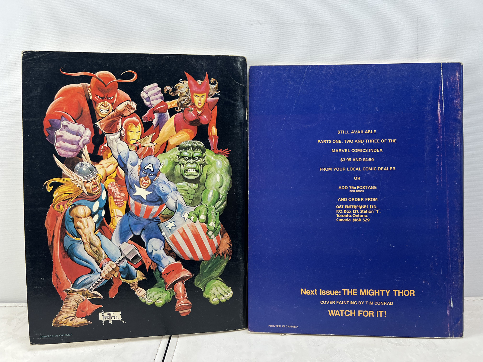 Marvel Comics Index #3 and 4 (1976-1977)