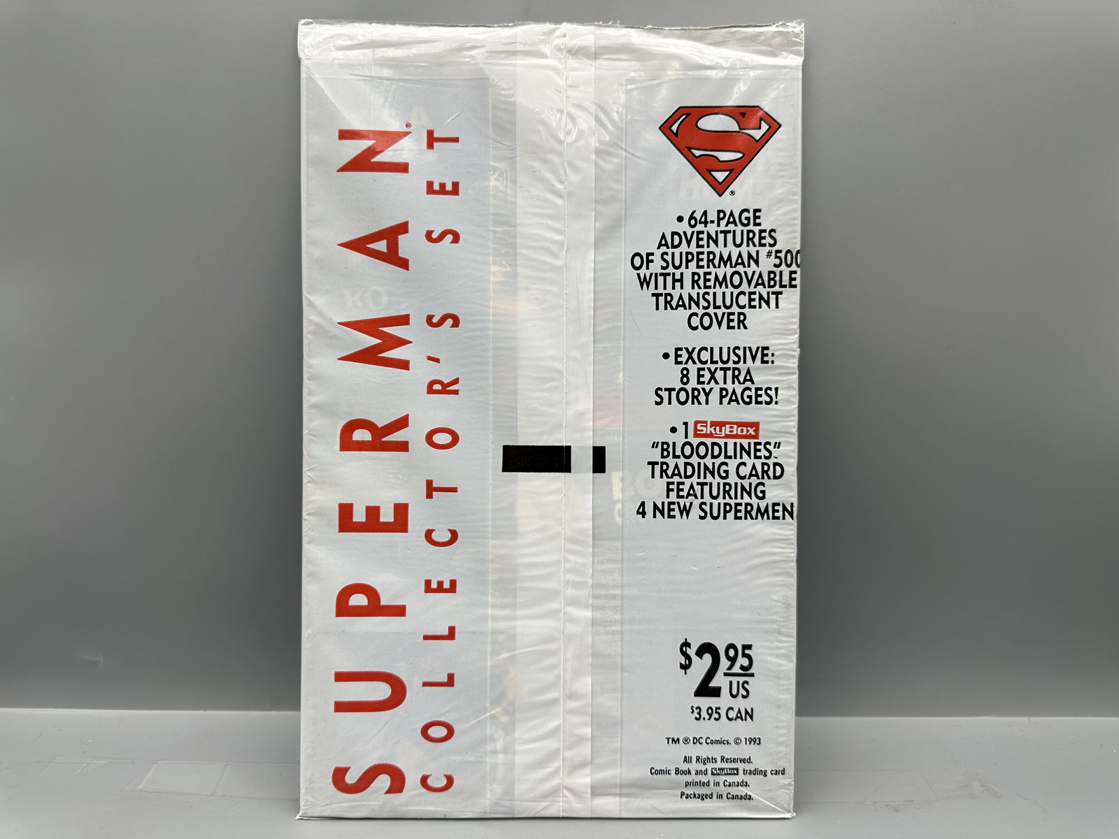 DC Comics Adventures of Superman #500 Factory Sealed White Bag 1993