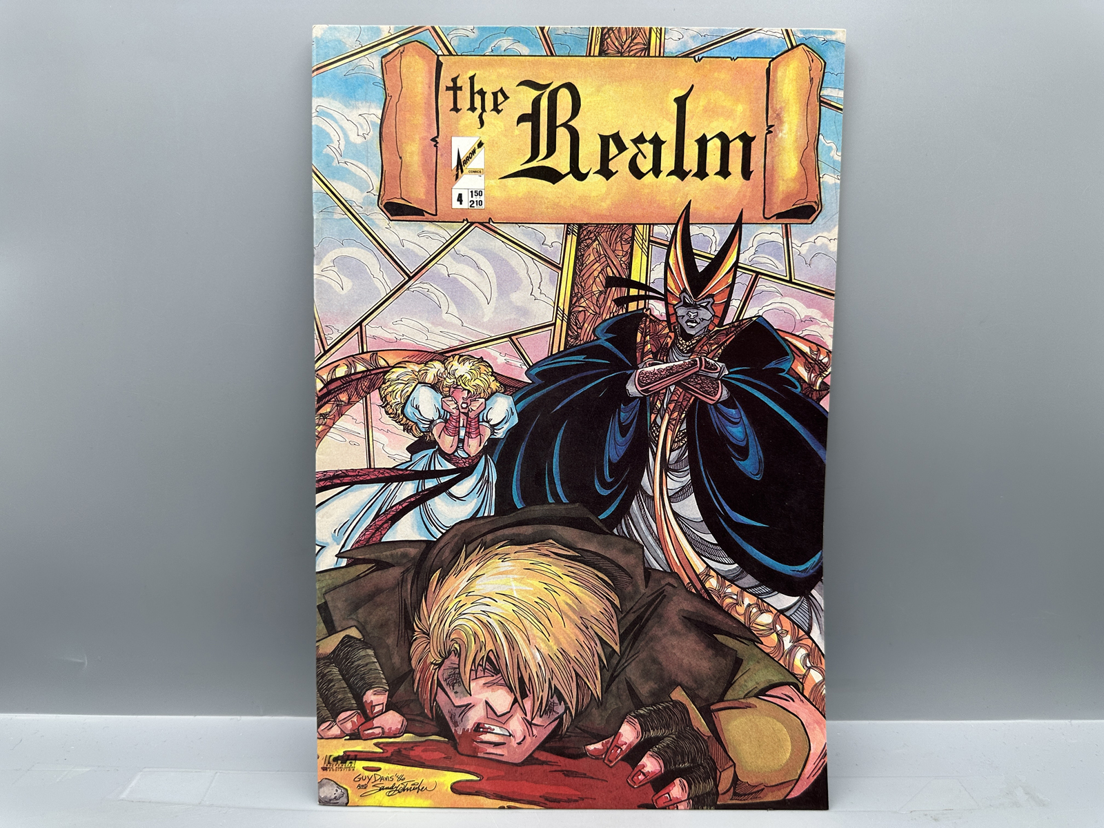 Arrow Comics The Realm #4 September 1986 - 1st app of Deadworld - Guy Davis Art