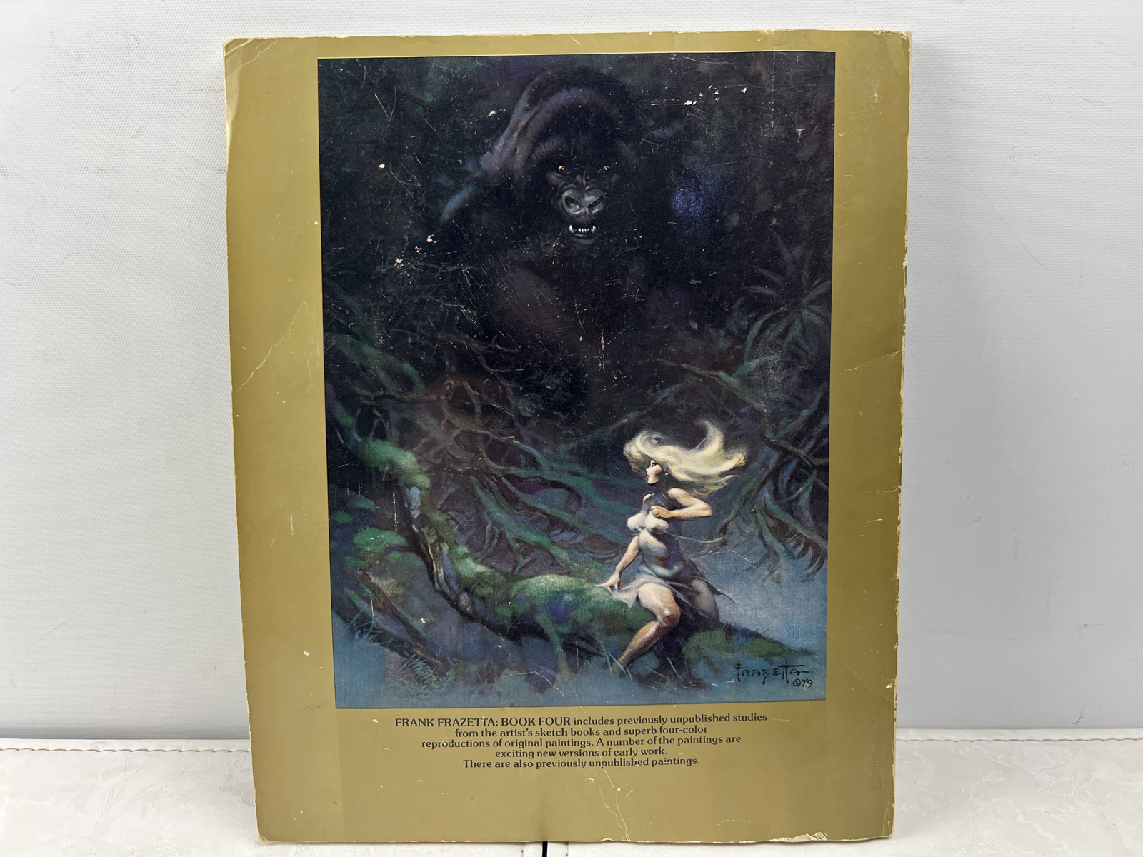 1980 Pan Books Frank Frazetta: Book Four - First U.S. Edition