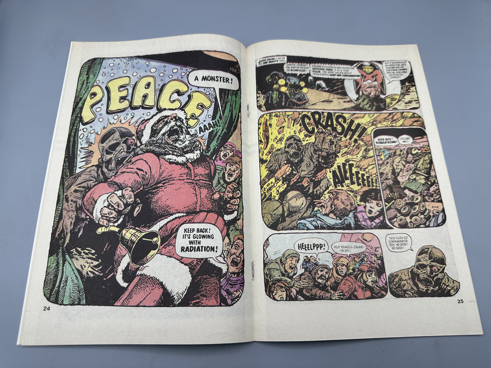 1987 Quality Comics Judge Dredd #6 and 8