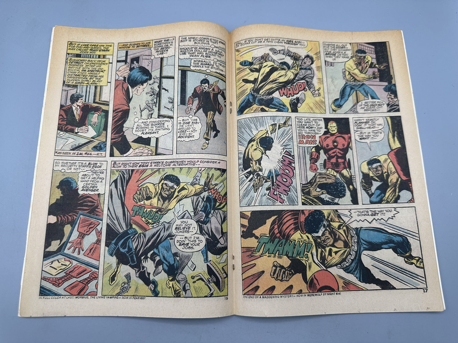 Marvel Luke Cage Power Man #17 February 1974 - 1st issue with Power Man title