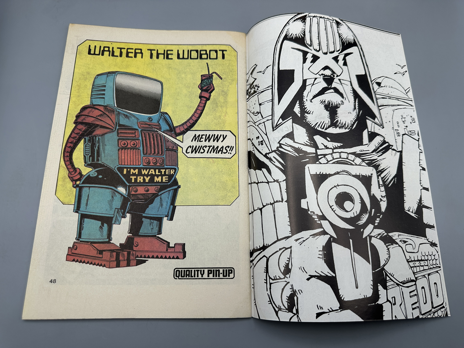 1987 Quality Comics Judge Dredd #6 Lot of 2