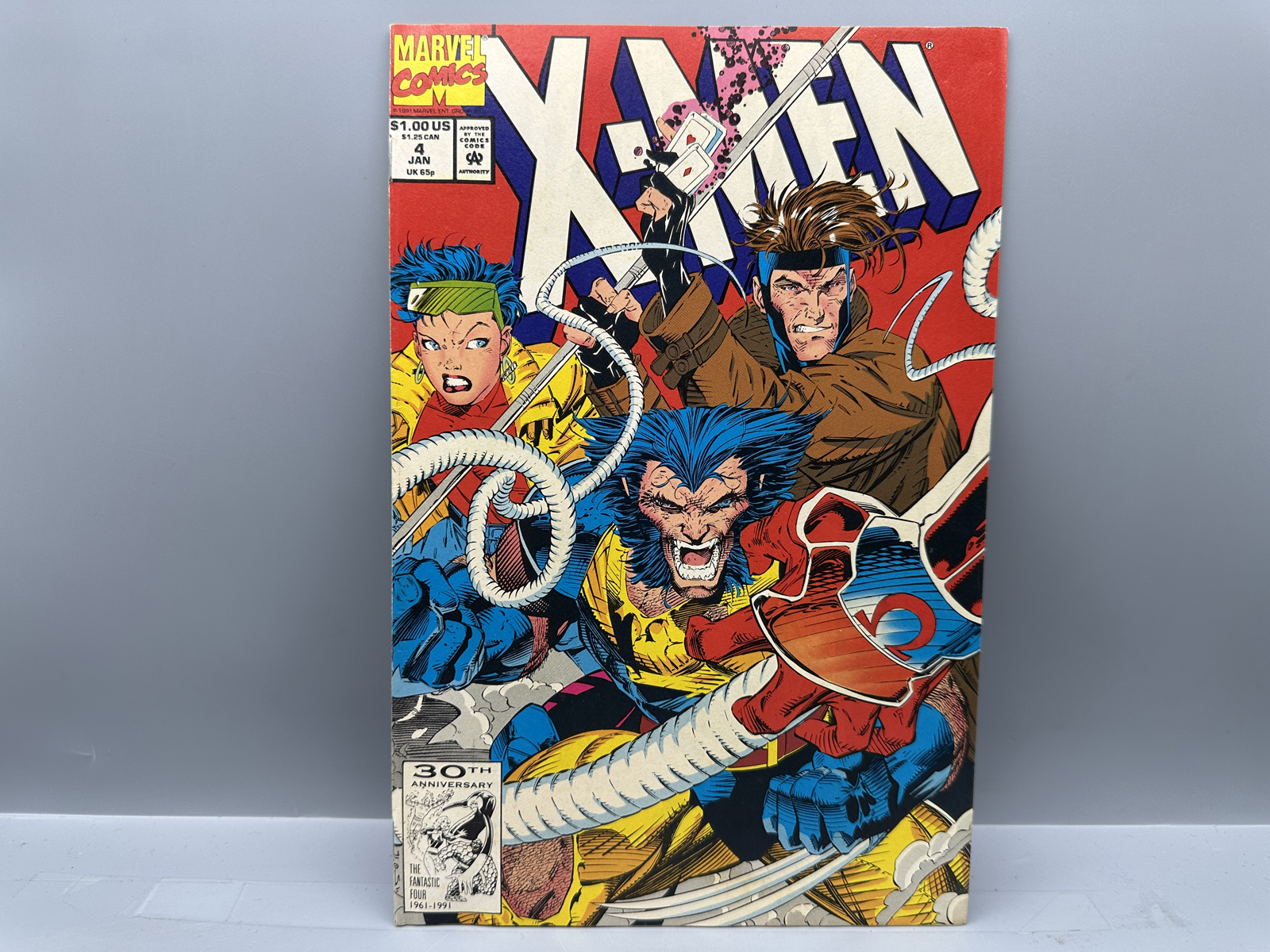 Marvel X-Men #4 (1991) - 1st appearance of Omega Red
