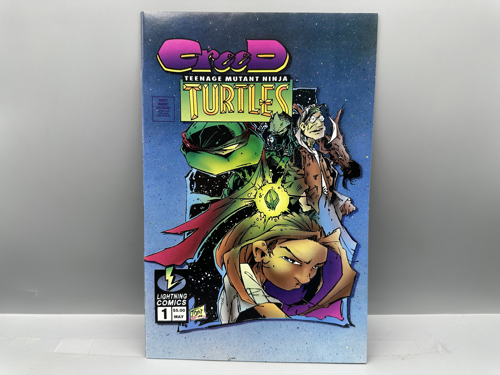 Lightning Comics CreeD/Teenage Mutant Ninja Turtles #1 Limited Edition w/COA - #/3,000