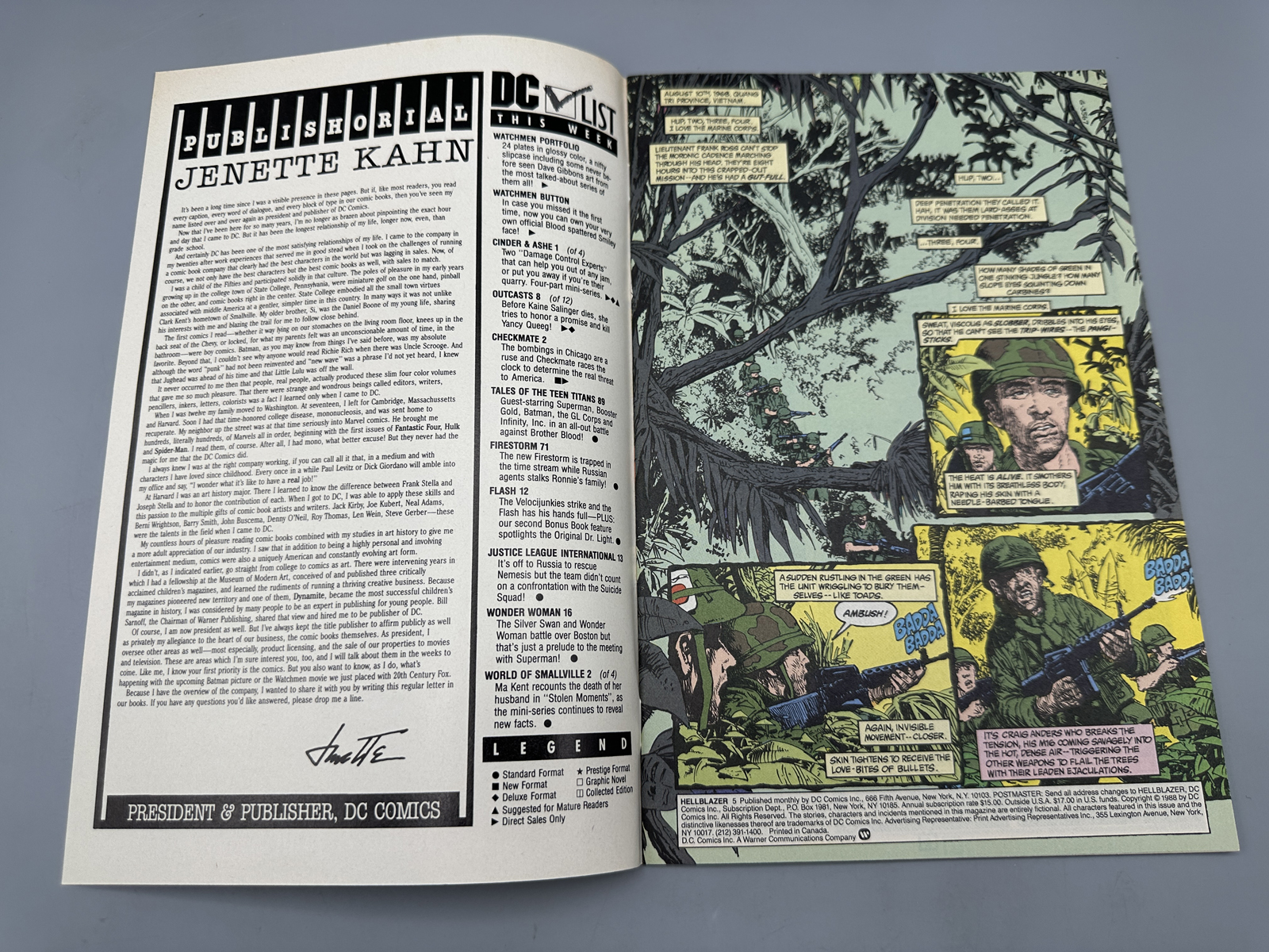 DC Comics John Constantine Hellblazer #3, 5
