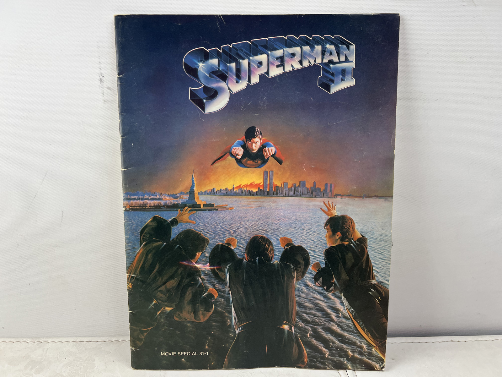 1981 DC Comics Superman II: Movie Special 81-1 Souvenir Program - Warner Bros