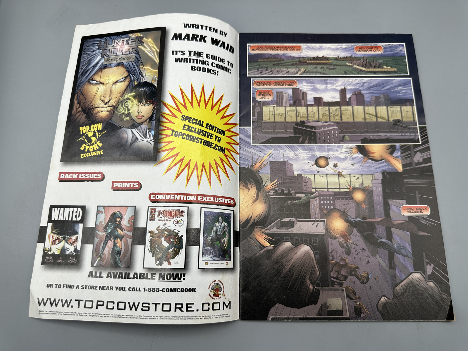 Top Cow/Image Comics City of Heroes Lot of 5