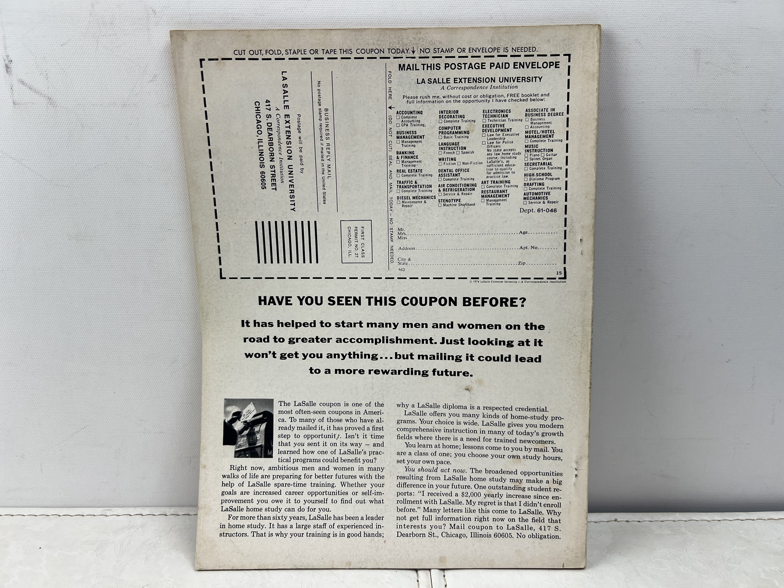 1975 Seaboard Periodicals Weird Tales of the Macabre #1