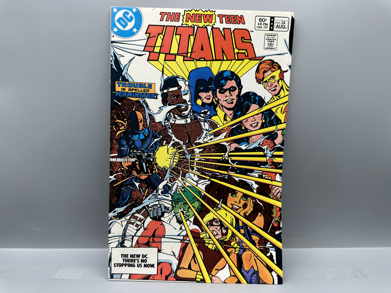 Lot of 3 Misc Comic Books featuring Marvel Team-Up #88, Marvel Two-In-One #69, and The New Teen Titans #34