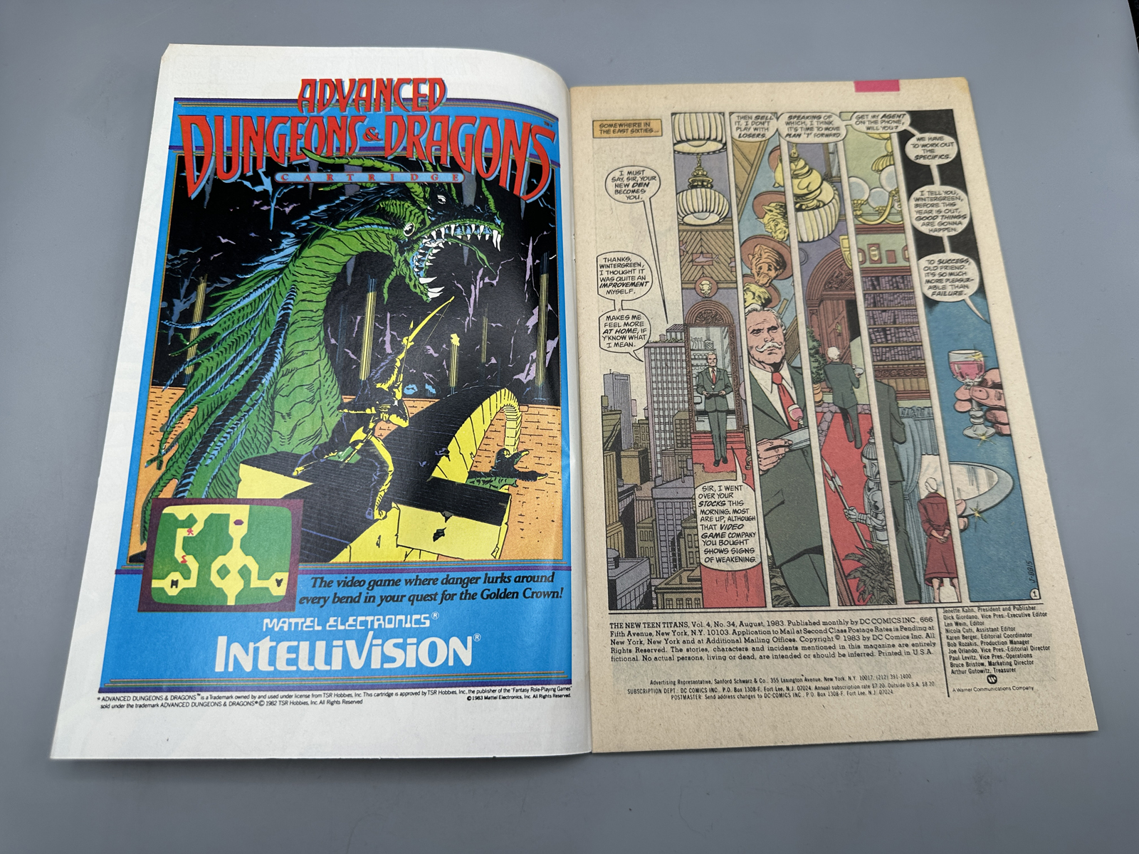 Lot of 3 Misc Comic Books featuring Marvel Team-Up #88, Marvel Two-In-One #69, and The New Teen Titans #34