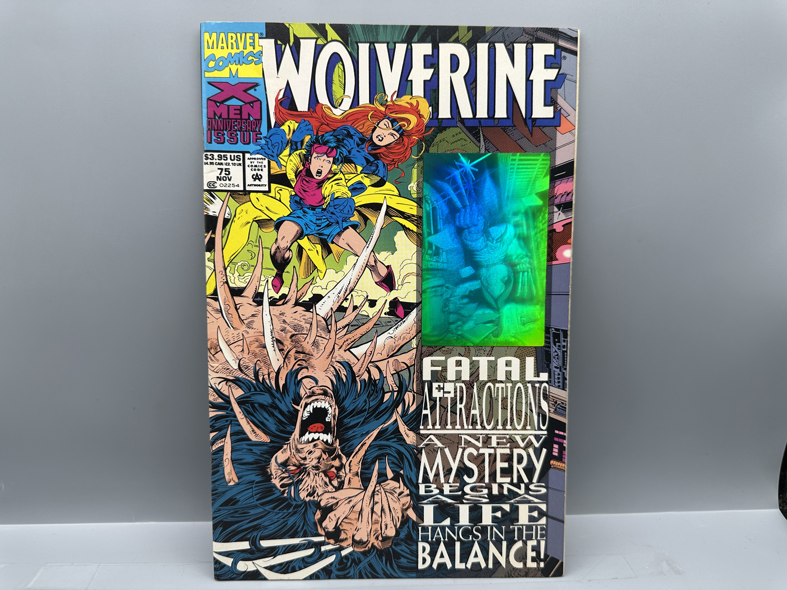 Marvel Comics Wolverine #75 Deluxe Hologram Edition, 1993