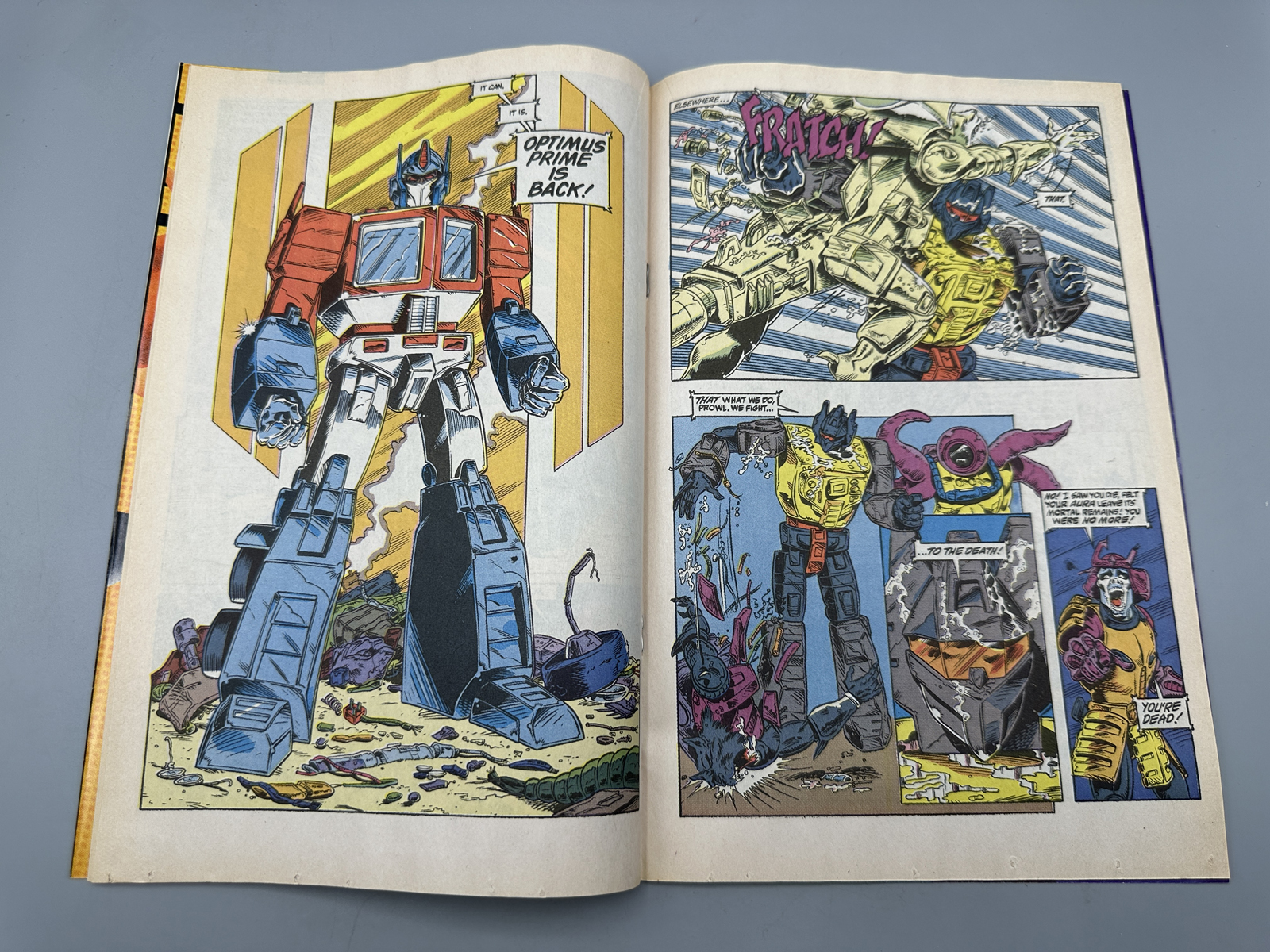 Marvel The Transformers #80 July 1991 Final Issue - Low production - Tough book