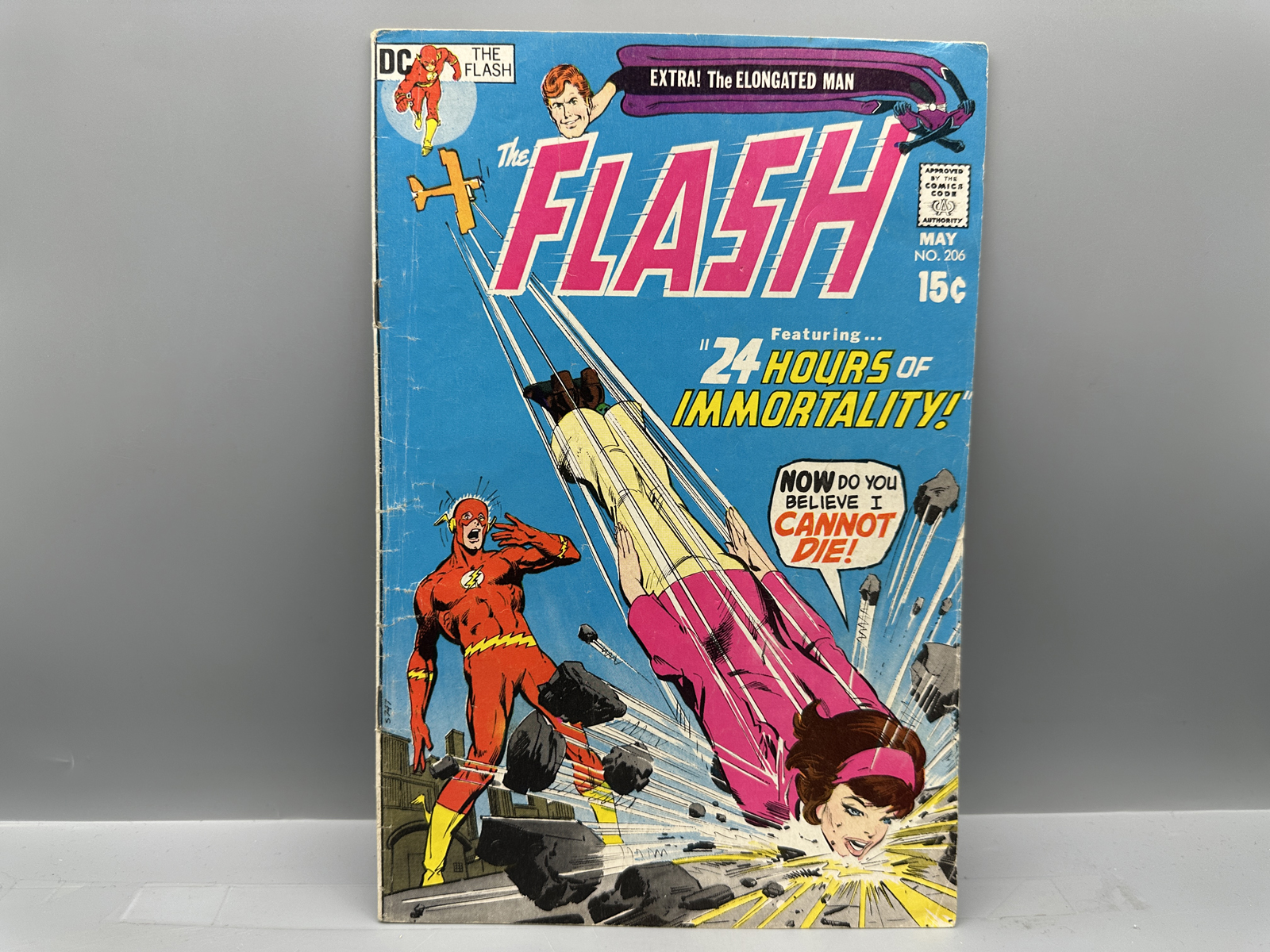 DC Comics The Flash #206 May 1971 - Elongated Man