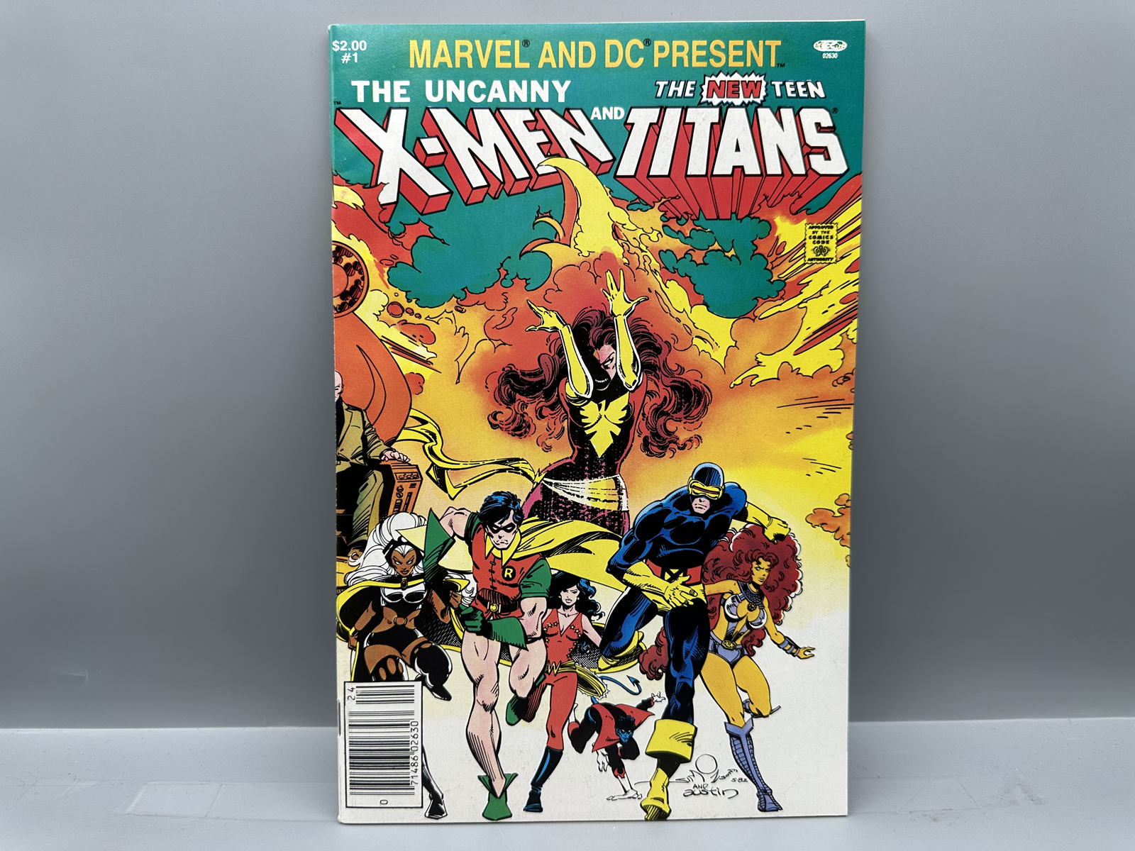 Marvel and DC Present: The Uncanny X-Men and the New Teen Titans #1 (1982)