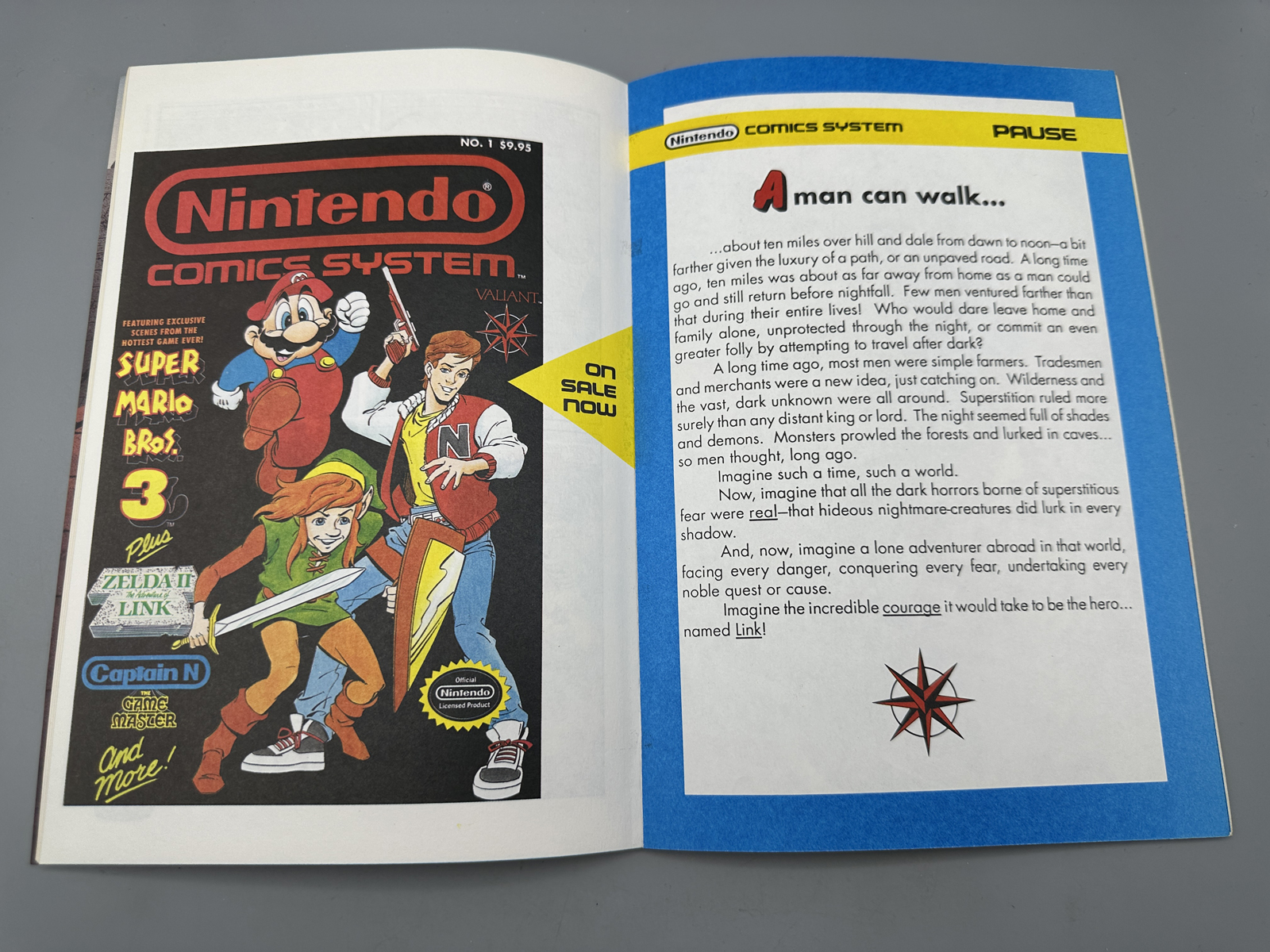 Valiant Nintendo Comics System The Legend of Zelda #2 Nintendo Comics System 1990