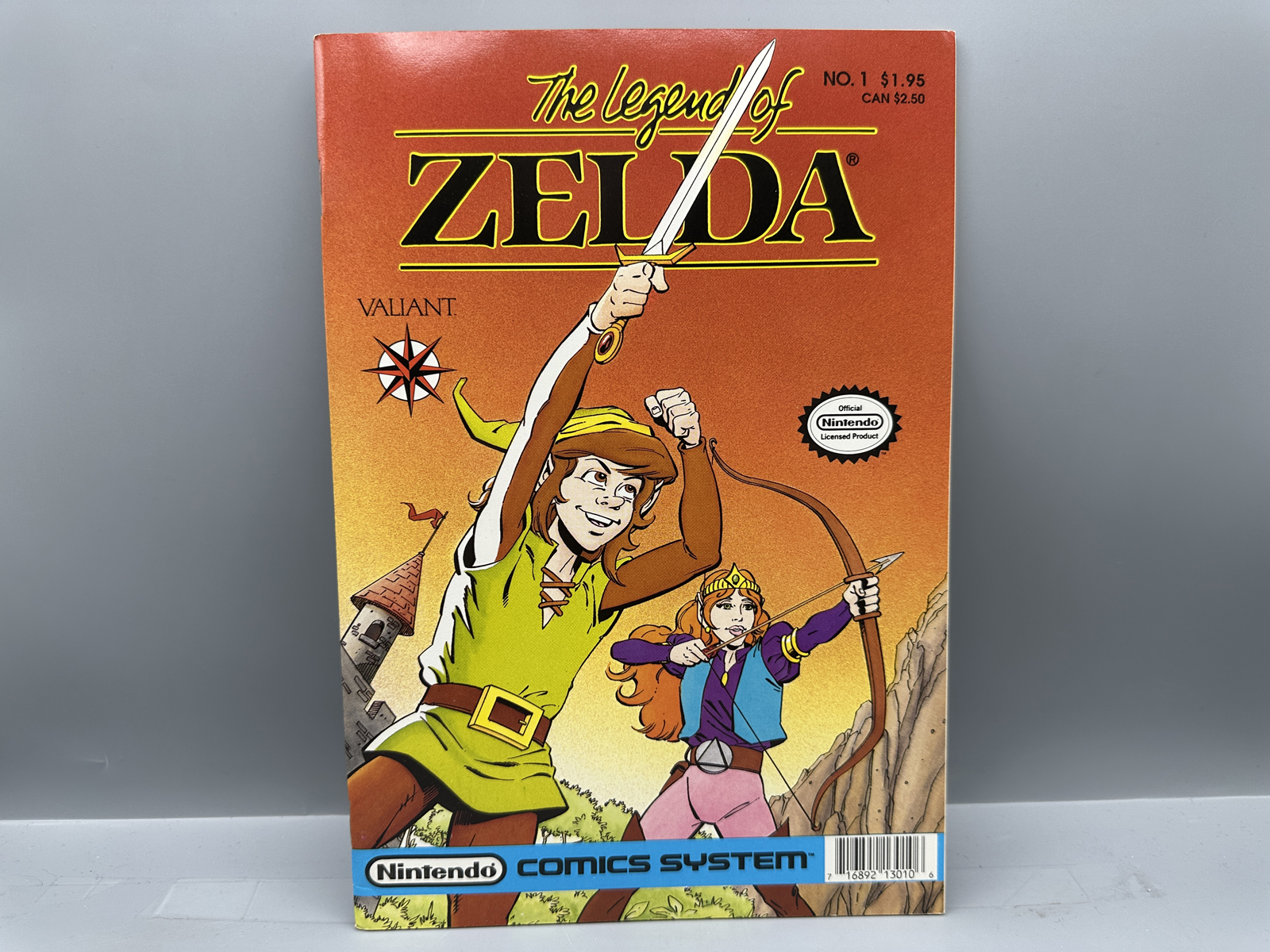 Valiant Nintendo Comics System The Legend of Zelda #1 June 1990 - 1st Print - Tough book