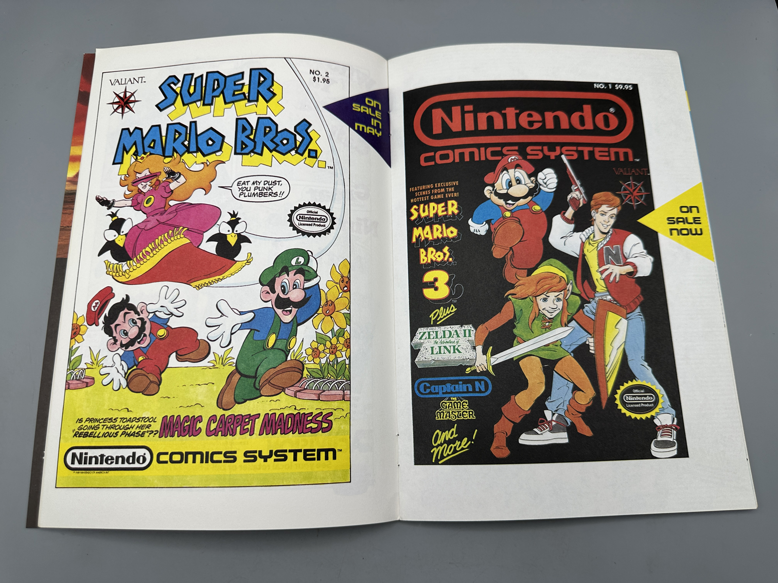 Valiant Nintendo Comics System The Legend of Zelda #1 June 1990 - 1st Print - Tough book