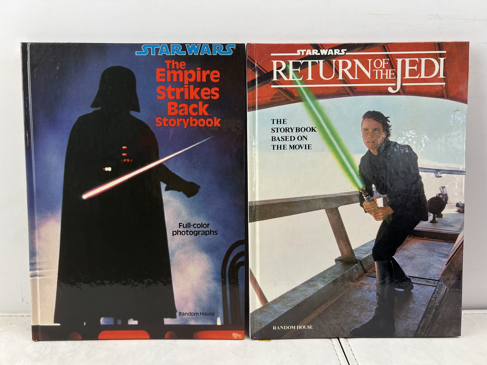 1980, 1983 Random House Star Wars: Empire Strikes Back & Return of the Jedi Storybooks