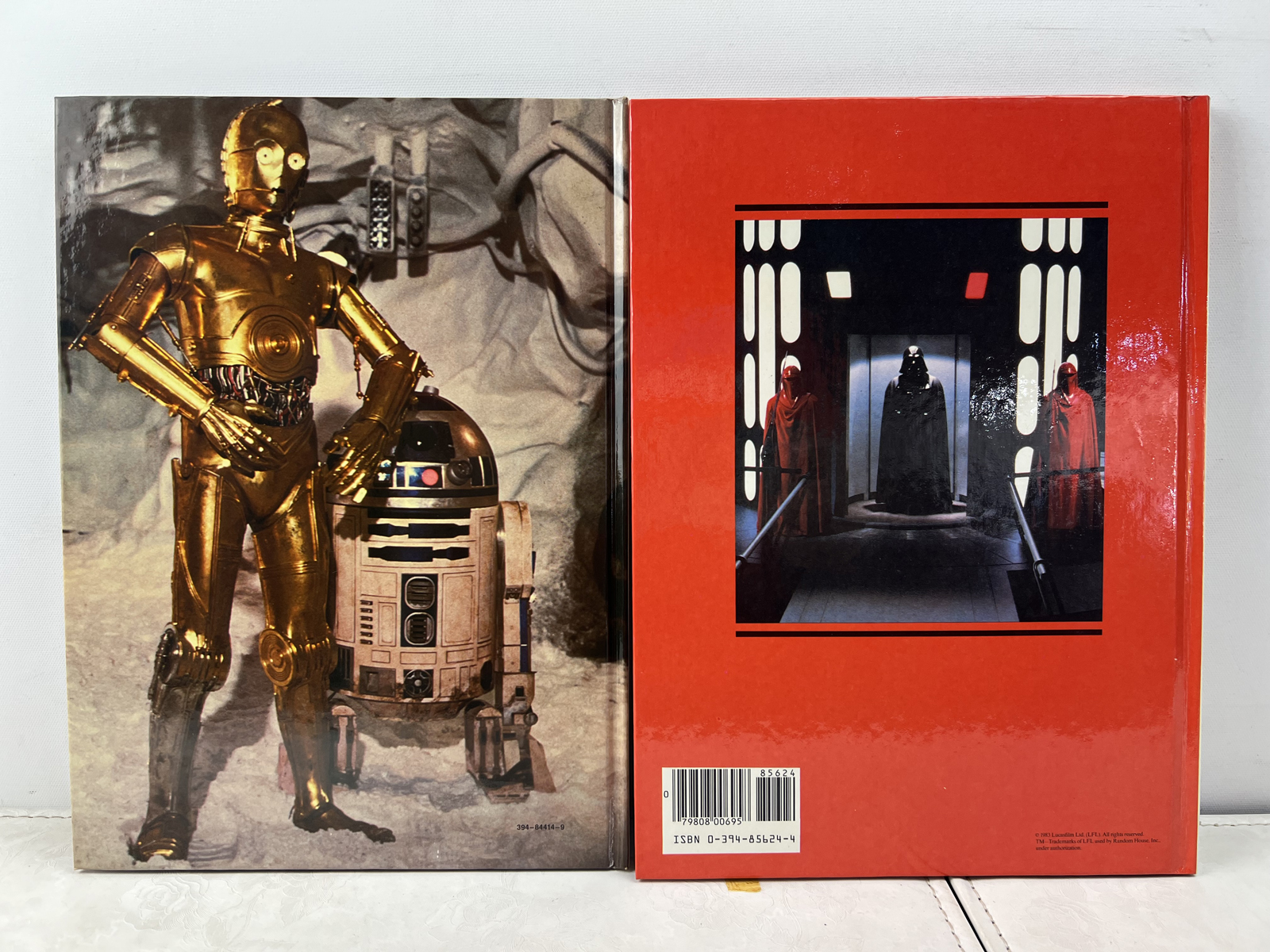 1980, 1983 Random House Star Wars: Empire Strikes Back & Return of the Jedi Storybooks