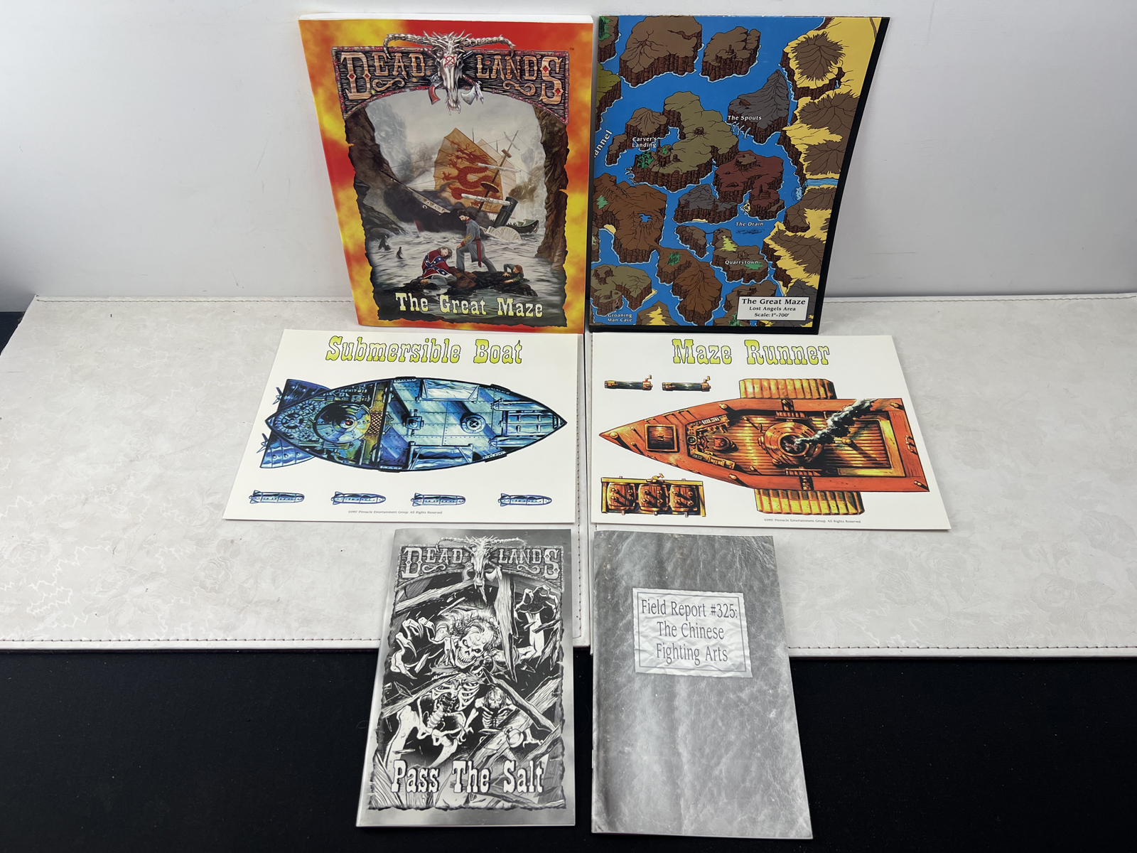 1997 Pinnacle Entertainment Deadlands The Great Maze Boxed Set #1008