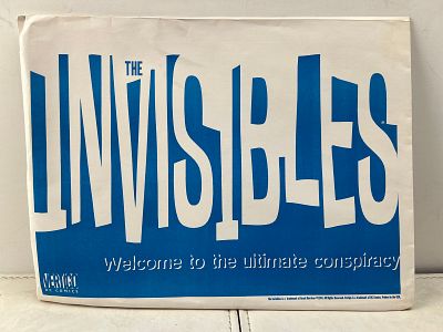 1994 DC Vertigo Comics The Invisibles Sealed Retailer Promotional Press Kit Envelope
