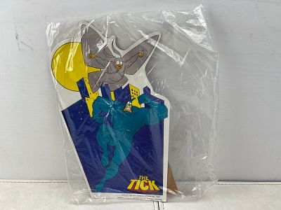 1995 Fox Kids The Tick Animated Series Promotional Cardboard Tabletop Standee