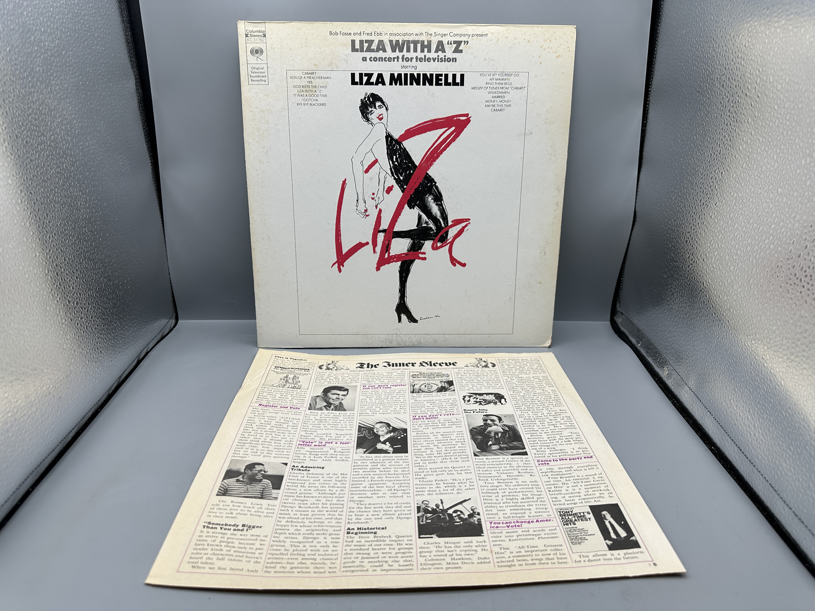 1972 Columbia Records Liza Minnelli Liza With A "Z" (A Concert For Television) Vinyl Album - KC 31762