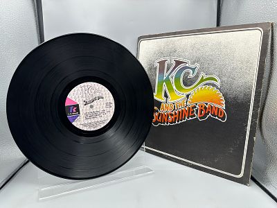 1975 T.K. Records KC and the Sunshine Band Self-Titled Vinyl Album - TK 603 - Warping - Records 