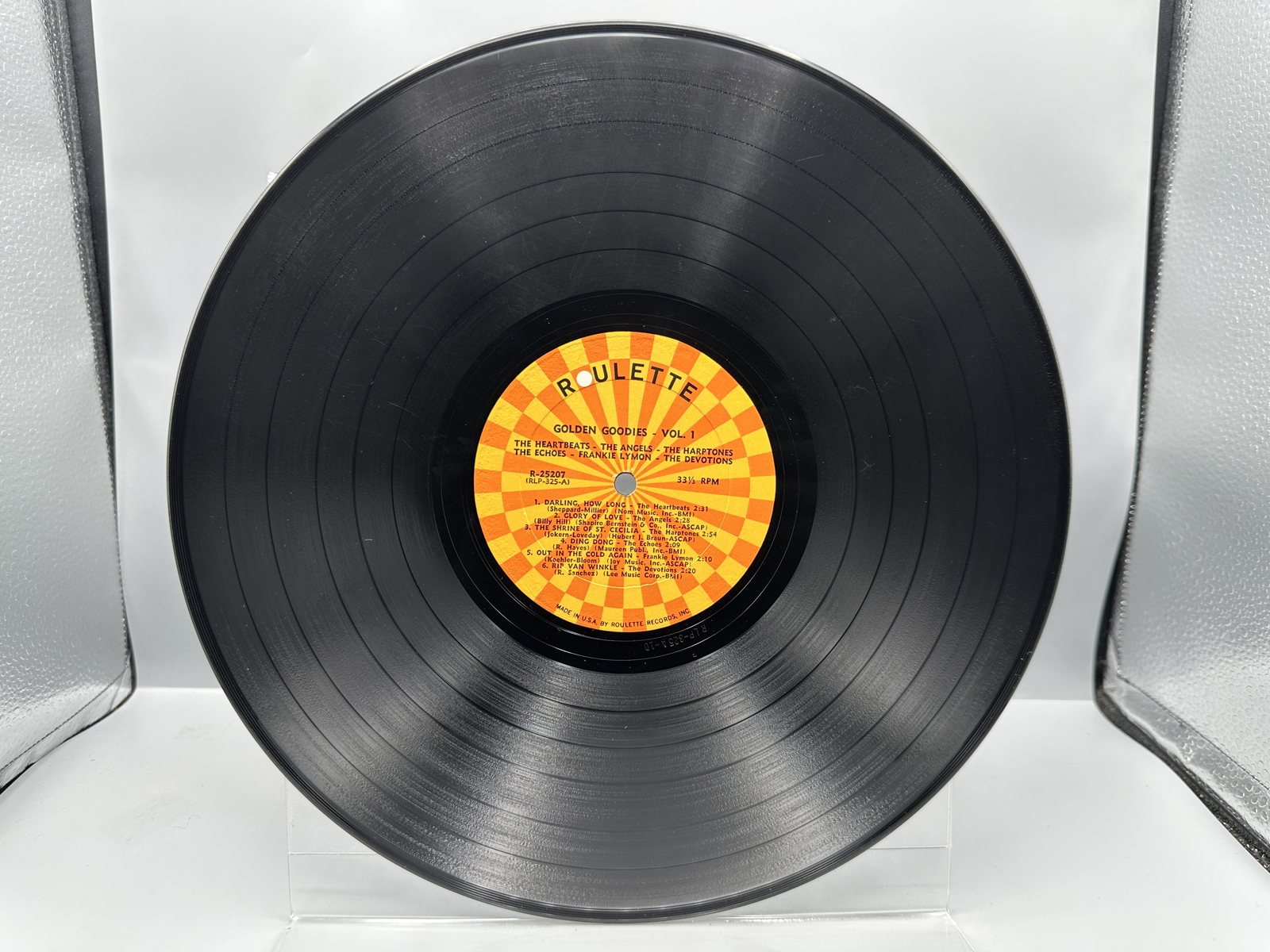 (2) Vintage Golden Goodies & Golden Rhythm & Jazz Compilation Vinyl Albums