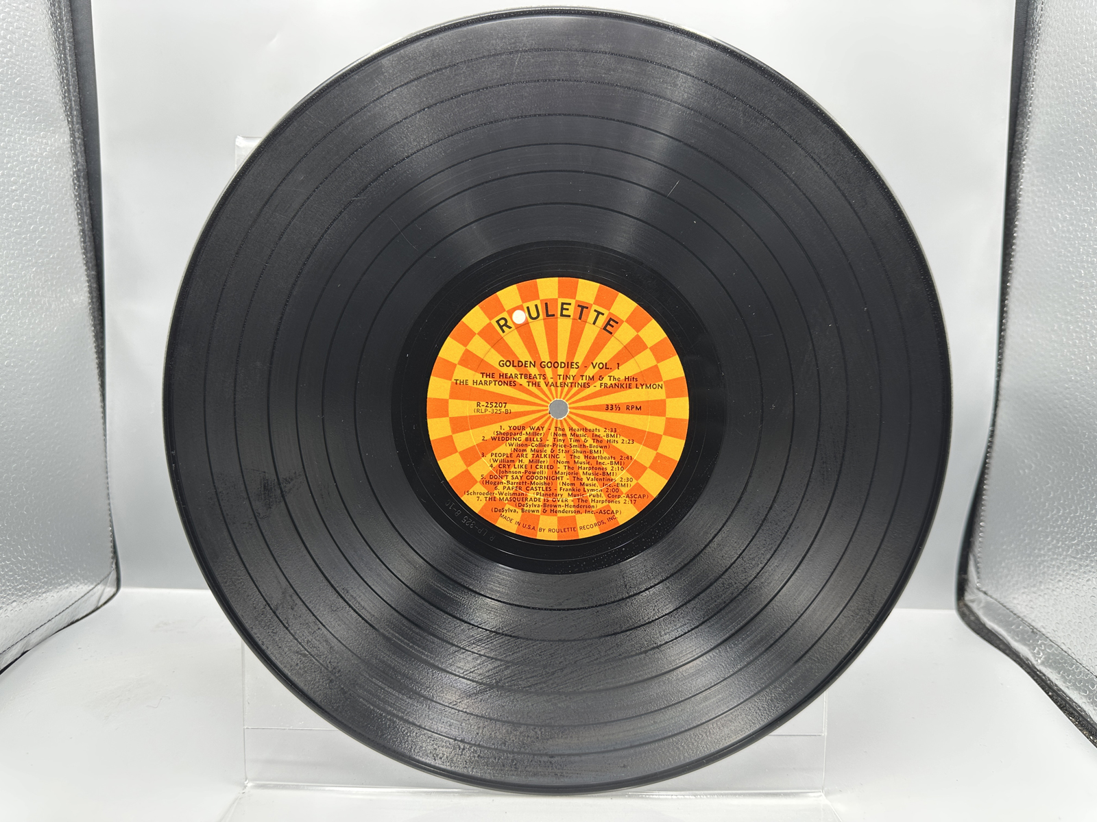 (2) Vintage Golden Goodies & Golden Rhythm & Jazz Compilation Vinyl Albums