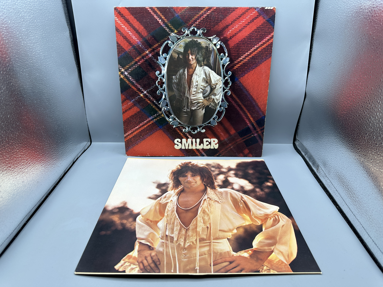 1974 Mercury Records Rod Stewart Smiler Vinyl Album - SRM-1-1017