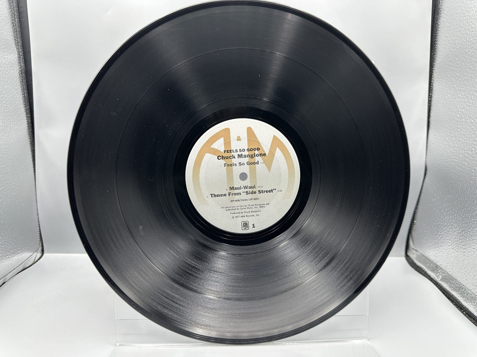 1977 A&M Records Chuck Mangione Feels So Good Vinyl Album - SP-5054