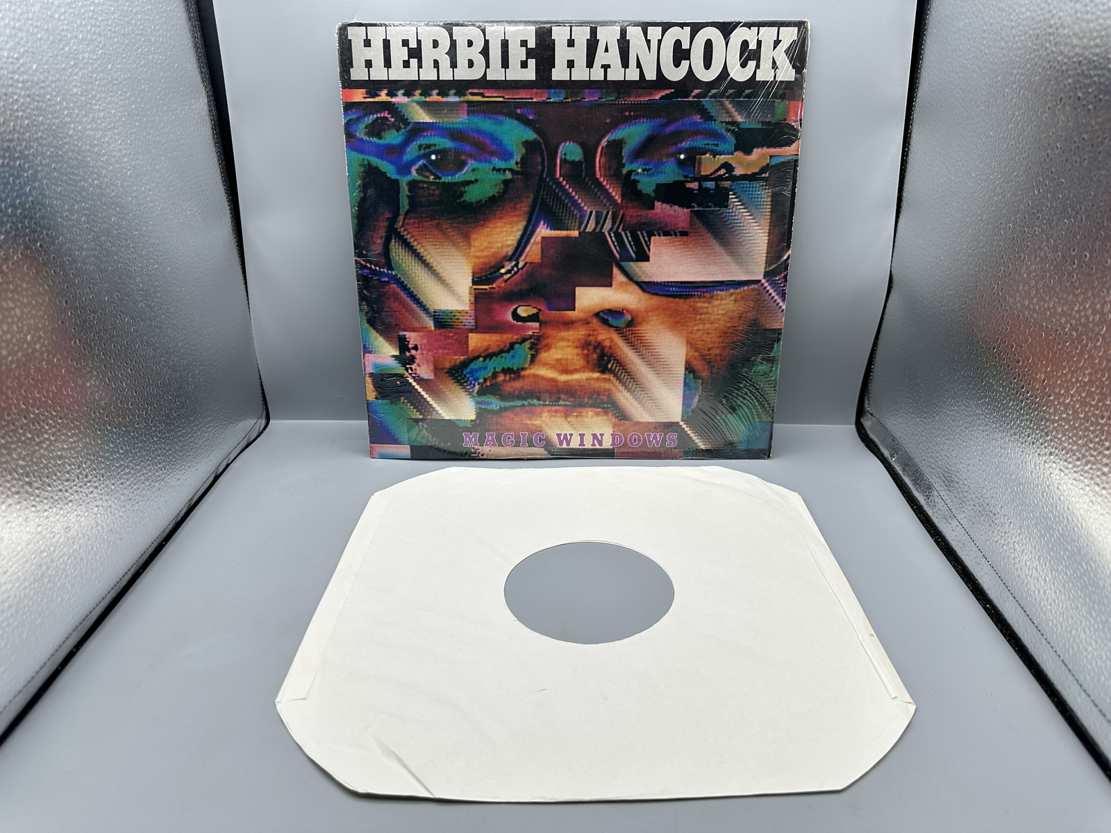 1981 Columbia Records Herbie Hancock "Magic Windows" Vinyl Album - FC 37387